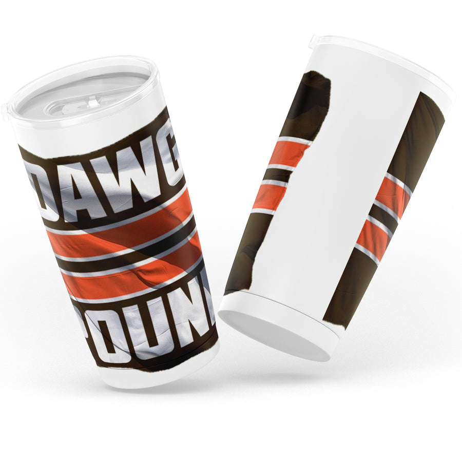 Dawg Pound Flag Tumbler