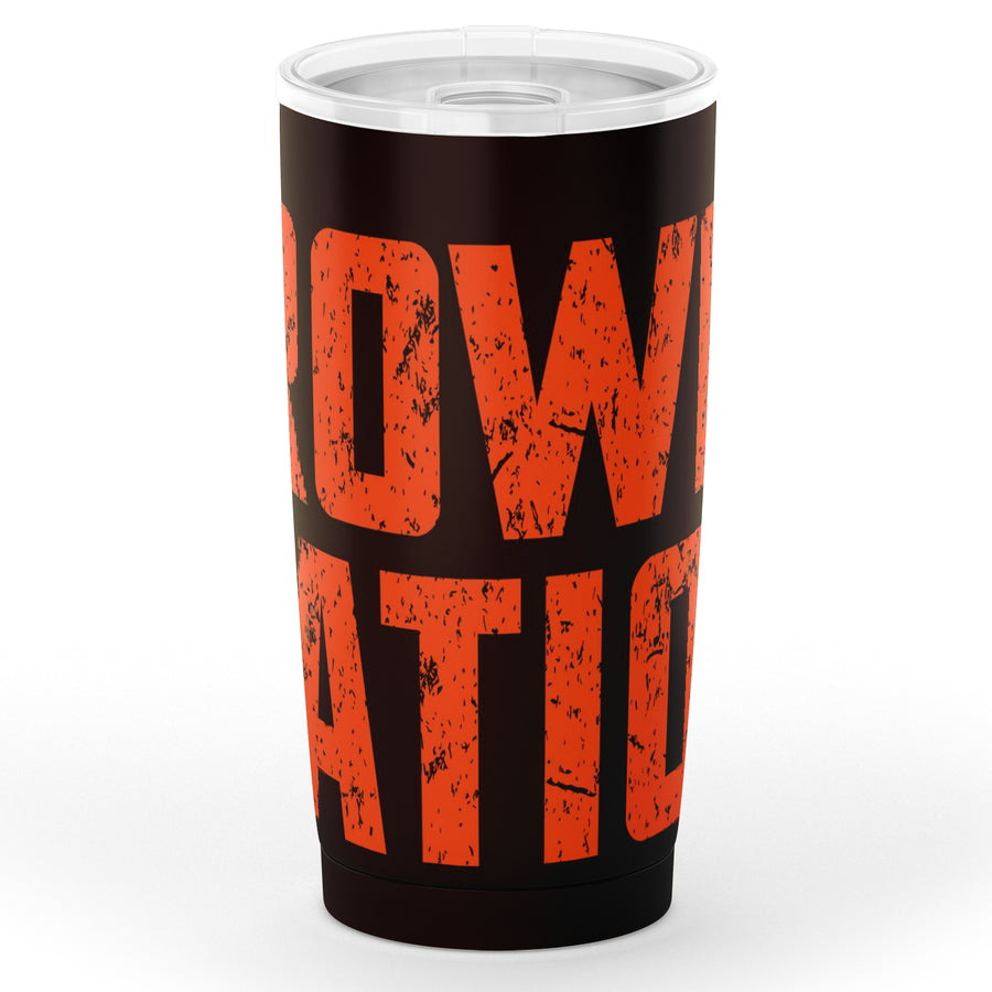Browns Nation Tumbler