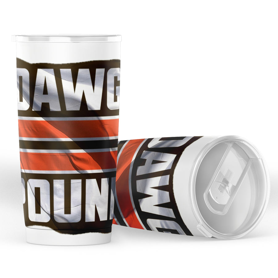 Dawg Pound Flag Tumbler