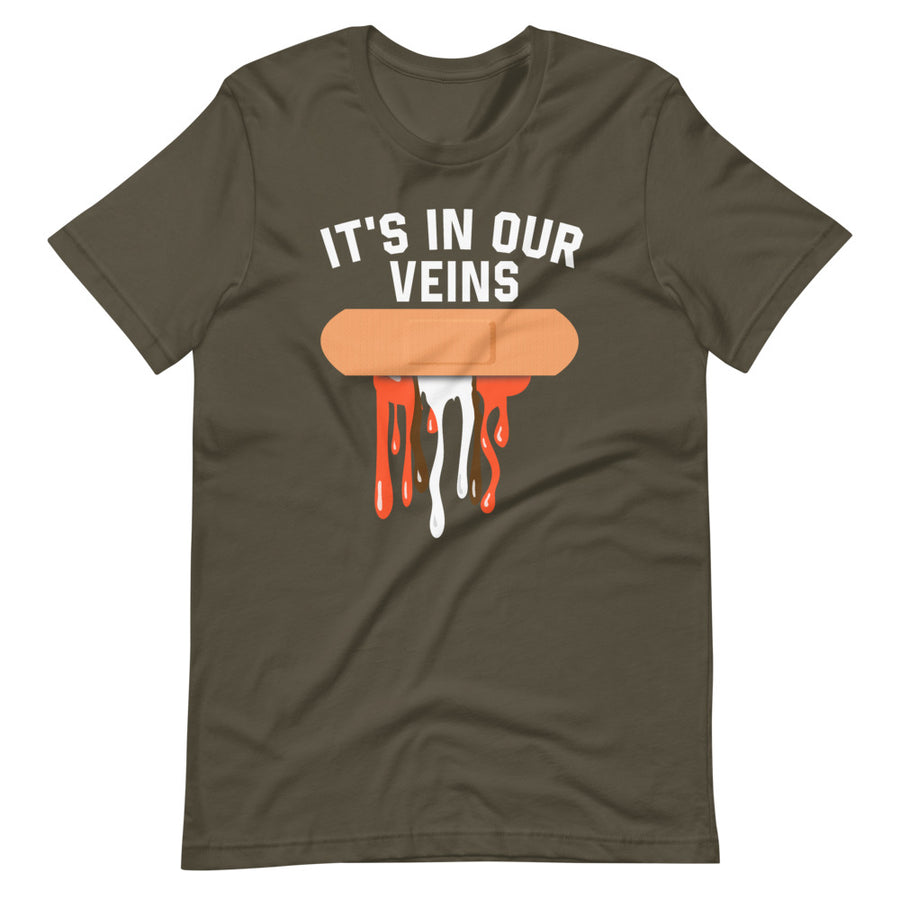 It's In Our Veins Cleveland T-Shirt