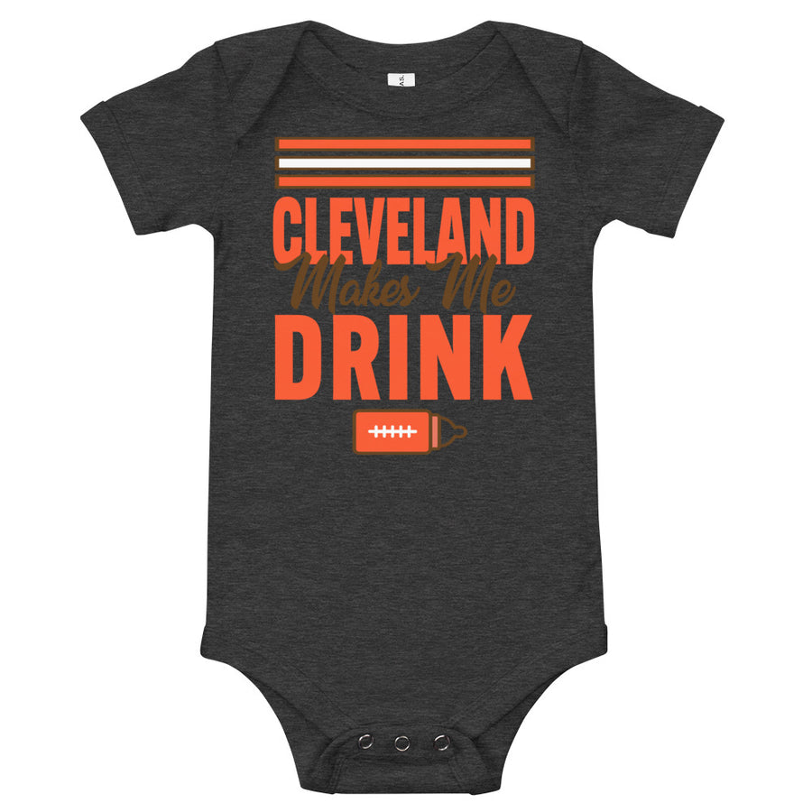 Cleveland Makes Me Drink Onesie