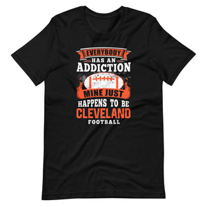 Cleveland Football Addiction T-Shirt