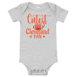 Cutest Cleveland Fan Onesie