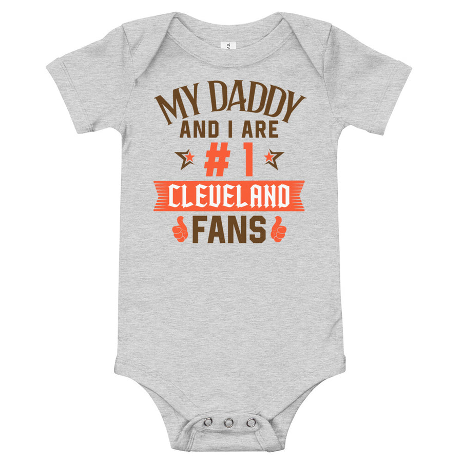 My Daddy And I Are #1 Cleveland Fans Onesie