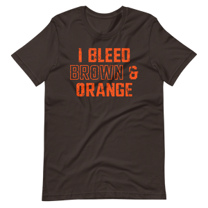 Bleed Brown And Orange T-Shirt