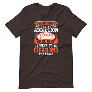 Cleveland Football Addiction T-Shirt