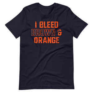 Bleed Brown And Orange T-Shirt