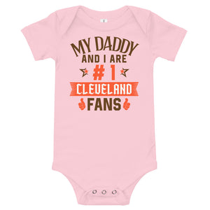 My Daddy And I Are #1 Cleveland Fans Onesie