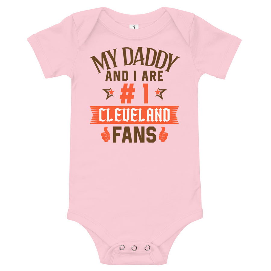 My Daddy And I Are #1 Cleveland Fans Onesie