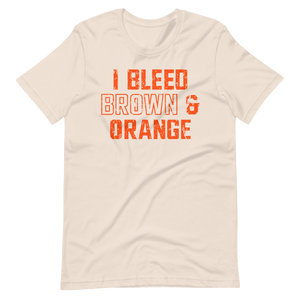 Bleed Brown And Orange T-Shirt