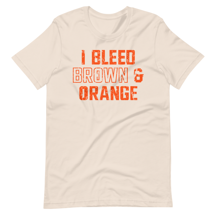 Bleed Brown And Orange T-Shirt