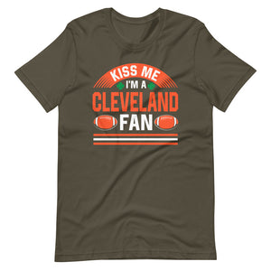 Kiss Me I'm A Cleveland Fan T-Shirt