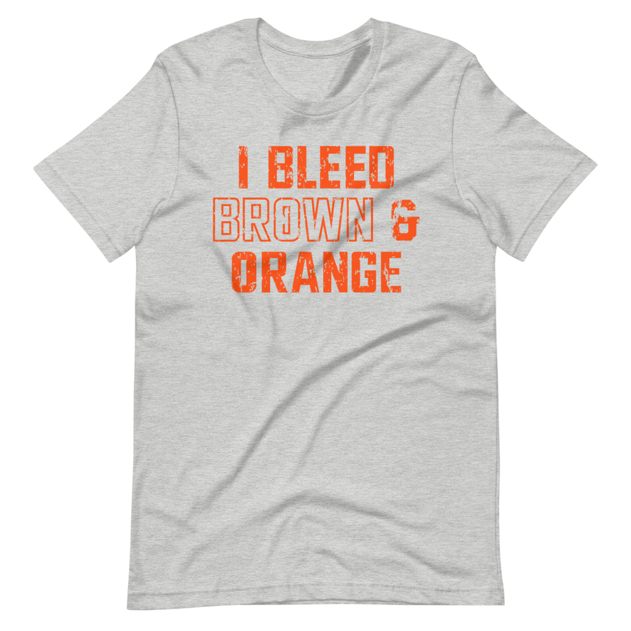 Bleed Brown And Orange T-Shirt