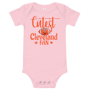 Cutest Cleveland Fan Onesie