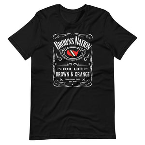 Browns Nation For Life T-Shirt
