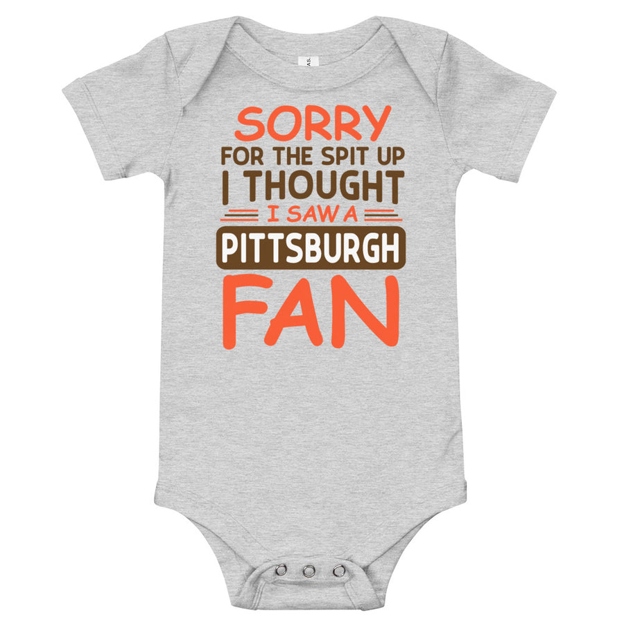 Sorry For The Spit Up Cleveland Onesie
