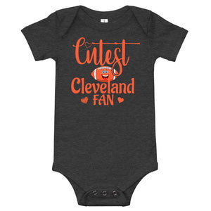 Cutest Cleveland Fan Onesie