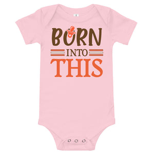 Born Into This Cleveland Baby Shirt