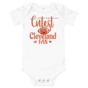 Cutest Cleveland Fan Onesie