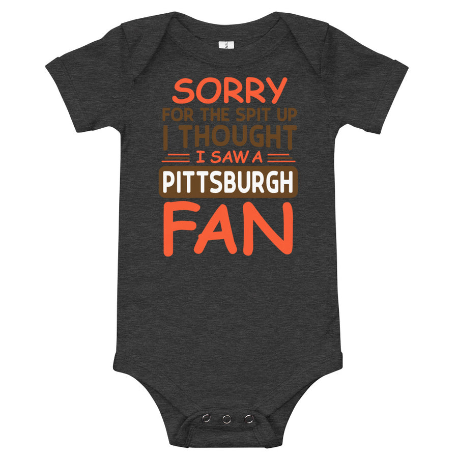 Sorry For The Spit Up Cleveland Onesie