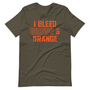 Bleed Brown And Orange T-Shirt