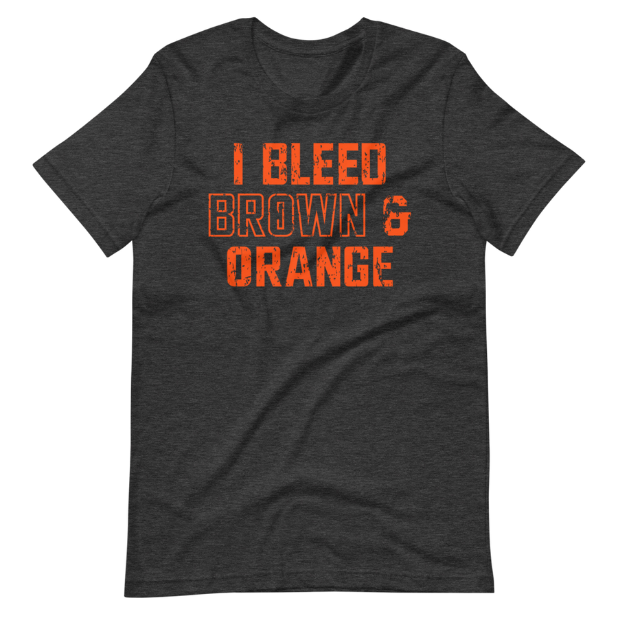 Bleed Brown And Orange T-Shirt