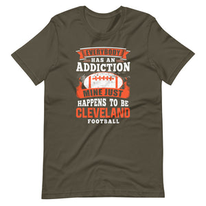 Cleveland Football Addiction T-Shirt