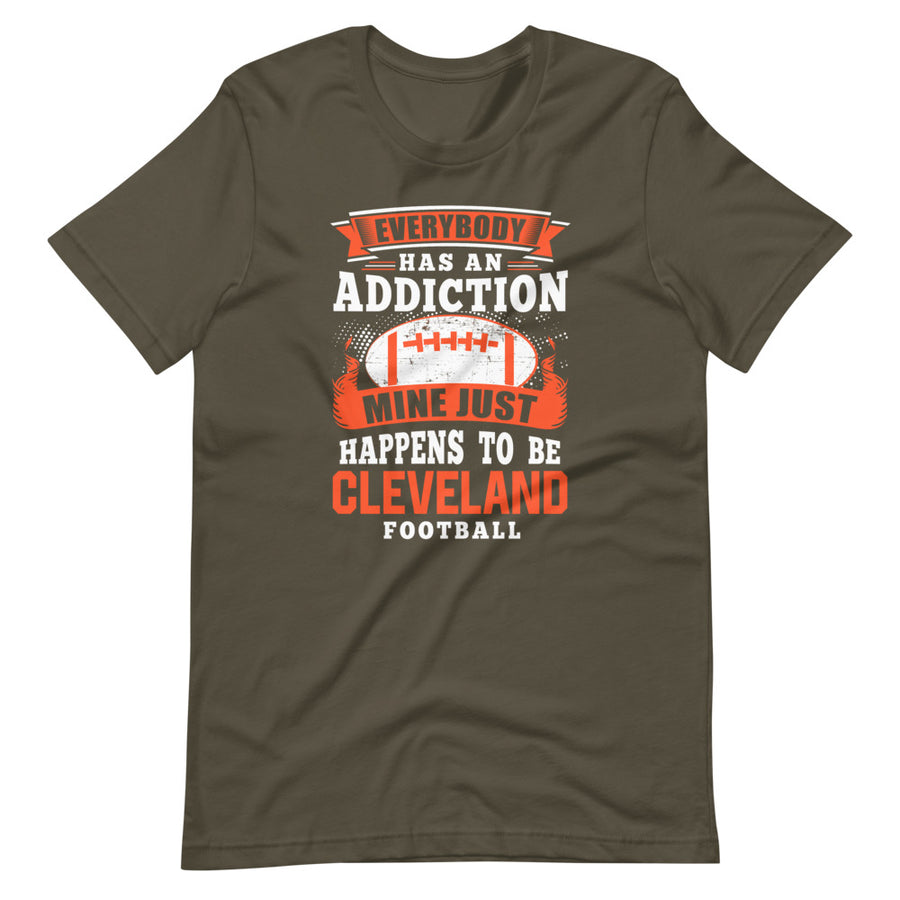 Cleveland Football Addiction T-Shirt